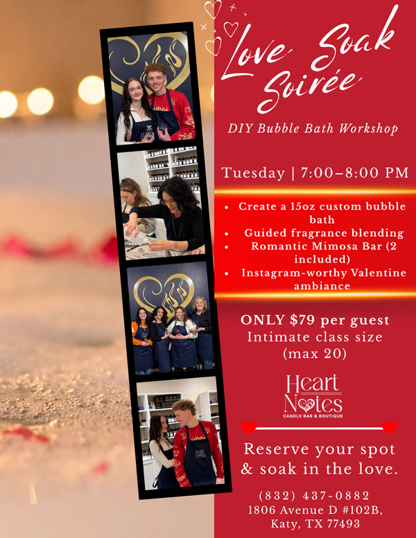 Adult Bubble Bath Soiree - Bubble Bath Workshop