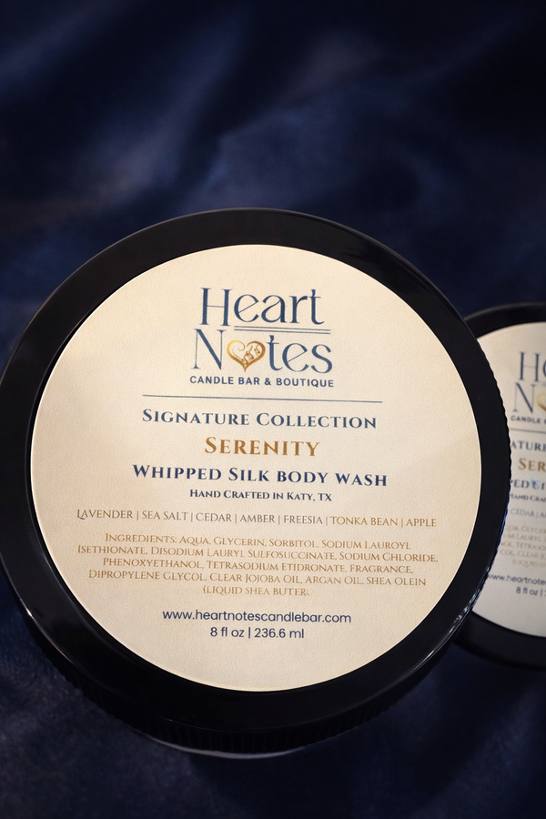 Serenity Whipped Silk Body Wash