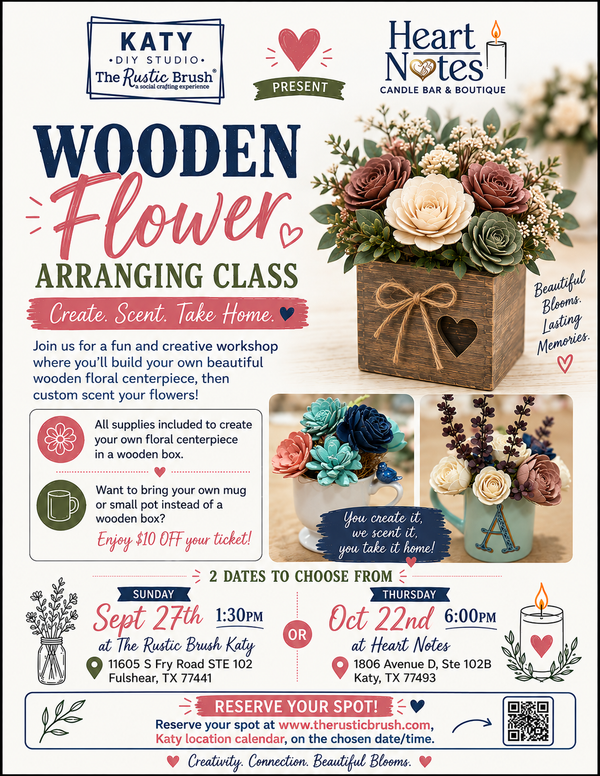 The Forever Bouquet - Scented Wooden Flowers